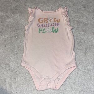 DIP bodysuit grow with the flowers 12-18 months